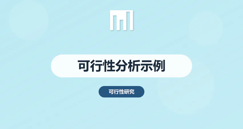 可行性分析报告示例