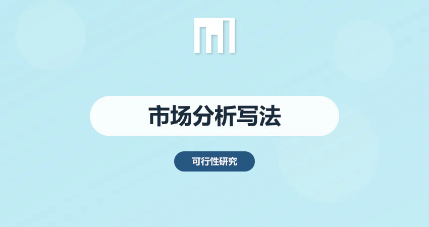 可行性研究报告市场分析怎么写