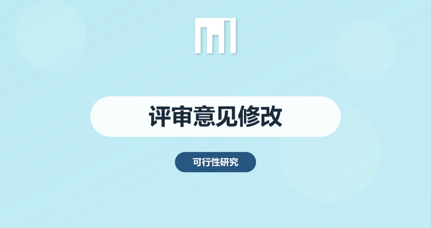 可行性研究报告专家评审意见怎么改