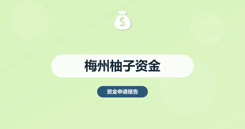 梅州柚子种植资金申请报告