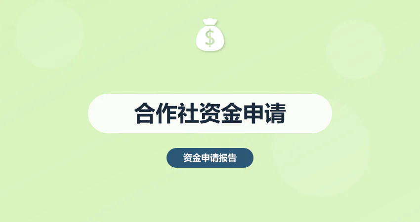 农民合作社项目资金申请