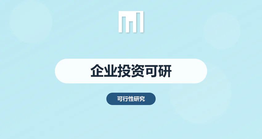 企业投资项目可行性研究报告