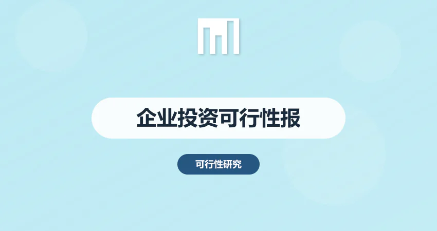 企业投资可行性报告