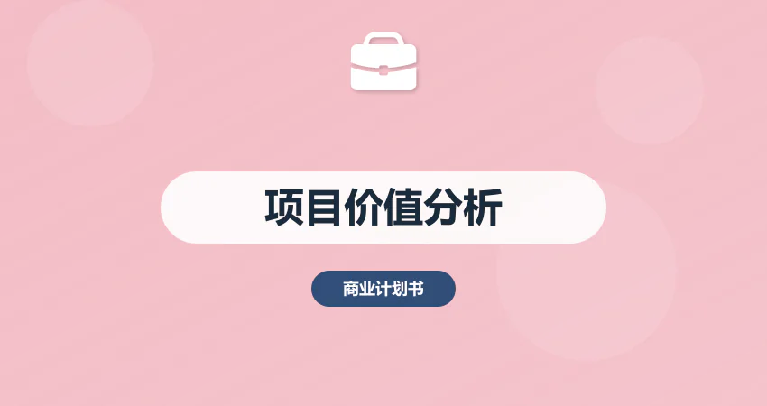项目价值分析报告_估值报告_投资价值