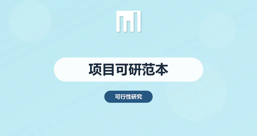 项目可行性研究报告范本