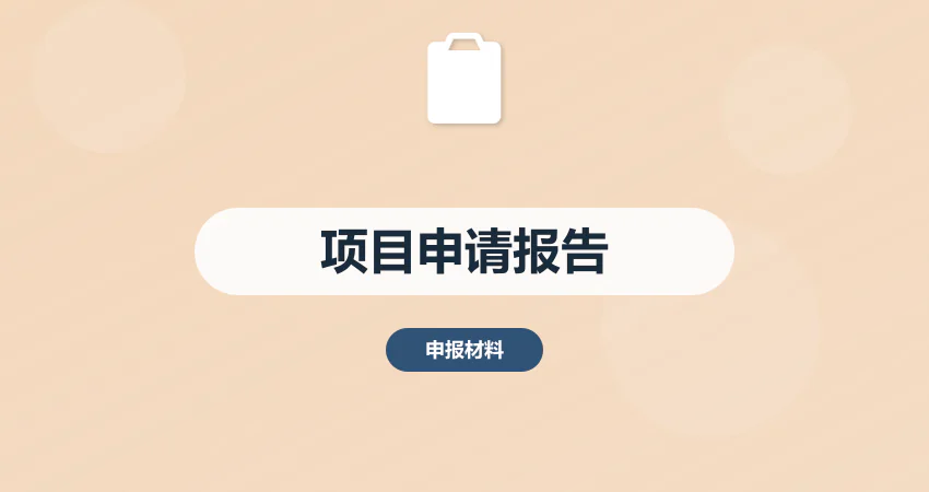 项目申请报告代写专业服务商
