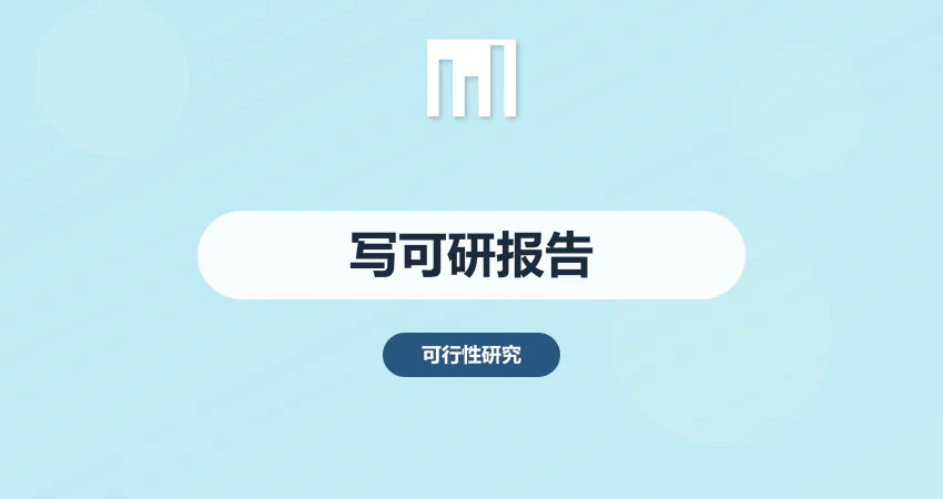 写可行性研究报告