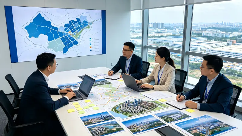 中撰咨询惠州服务团队实地考察